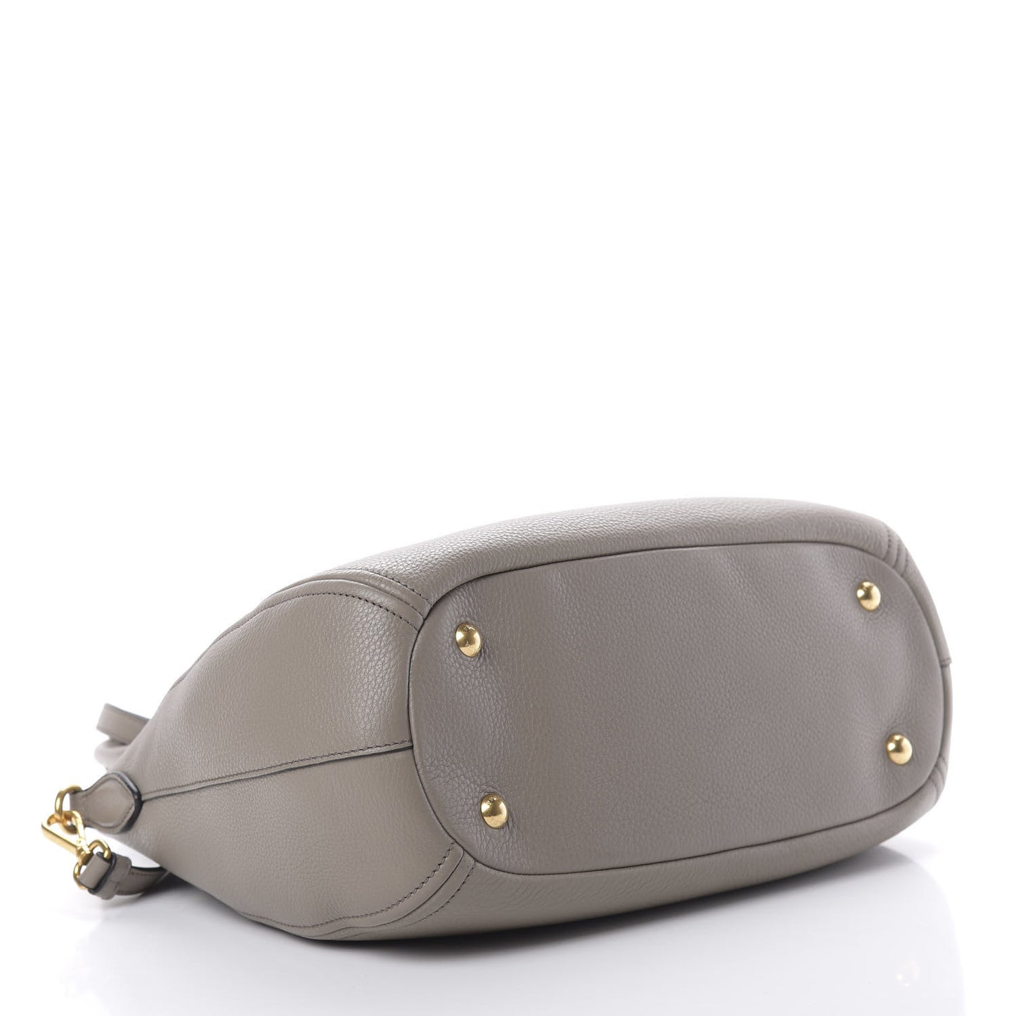 Vitello Phenix Shoulder Bag Argilla