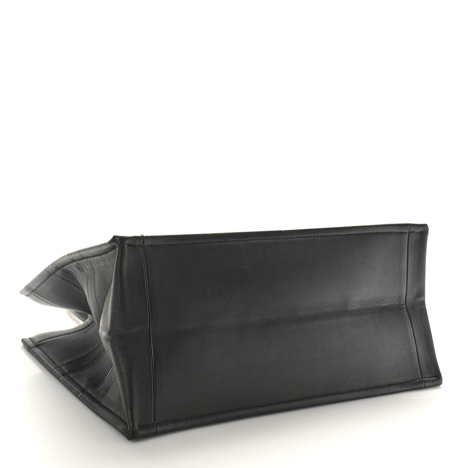 Christian Dior Calfskin Embossed Medium Book Tote Black 4 of 10