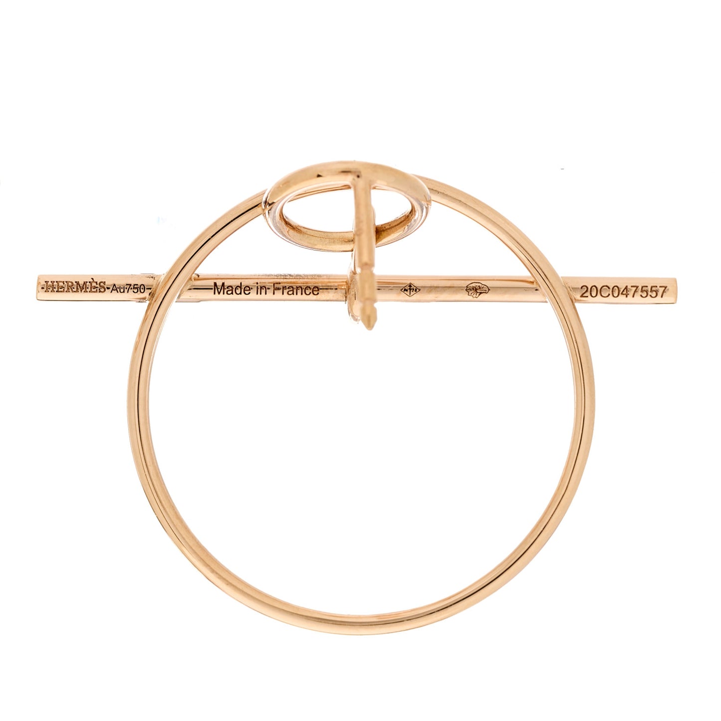 18K Rose Gold PM Loop Earrings