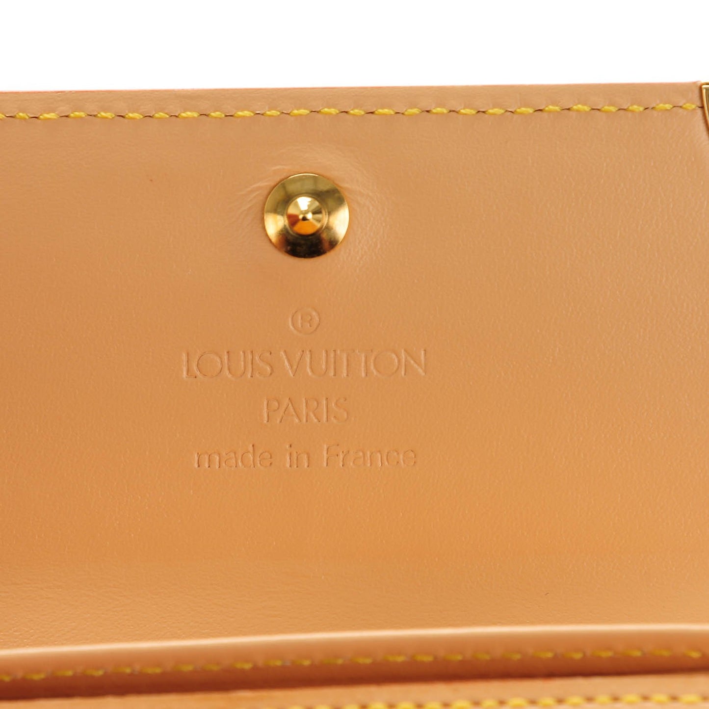 Monogram Multicolor Porte-Monnaie Plat Coin Purse White