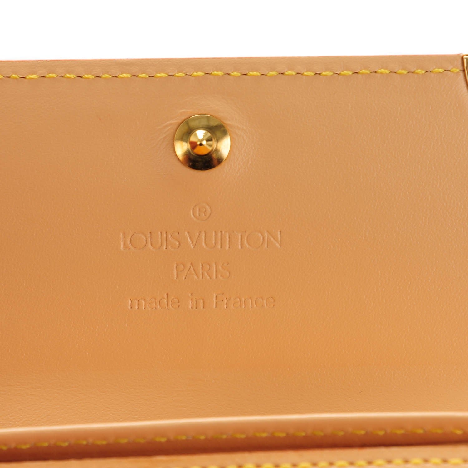 Louis Vuitton Monogram Multicolor Porte-Monnaie Plat Coin Purse White 5 of 7