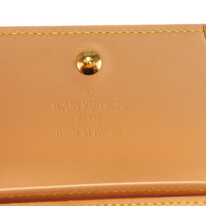 Louis Vuitton Monogram Multicolor Porte-Monnaie Plat Coin Purse White 5 of 7