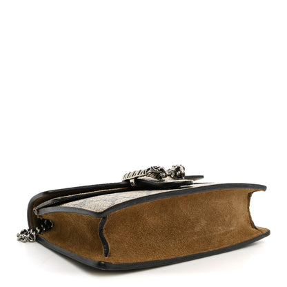 Gucci GG Supreme Monogram Super Mini Dionysus Shoulder Bag Taupe 4 of 10