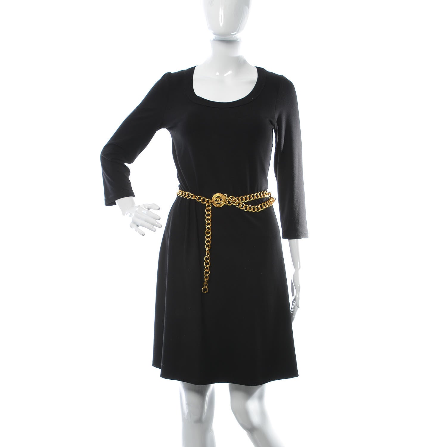 Chanel Chain Medallion Belt Gold 2 of 5