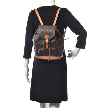 Louis Vuitton Monogram Montsouris MM Backpack 2 of 11