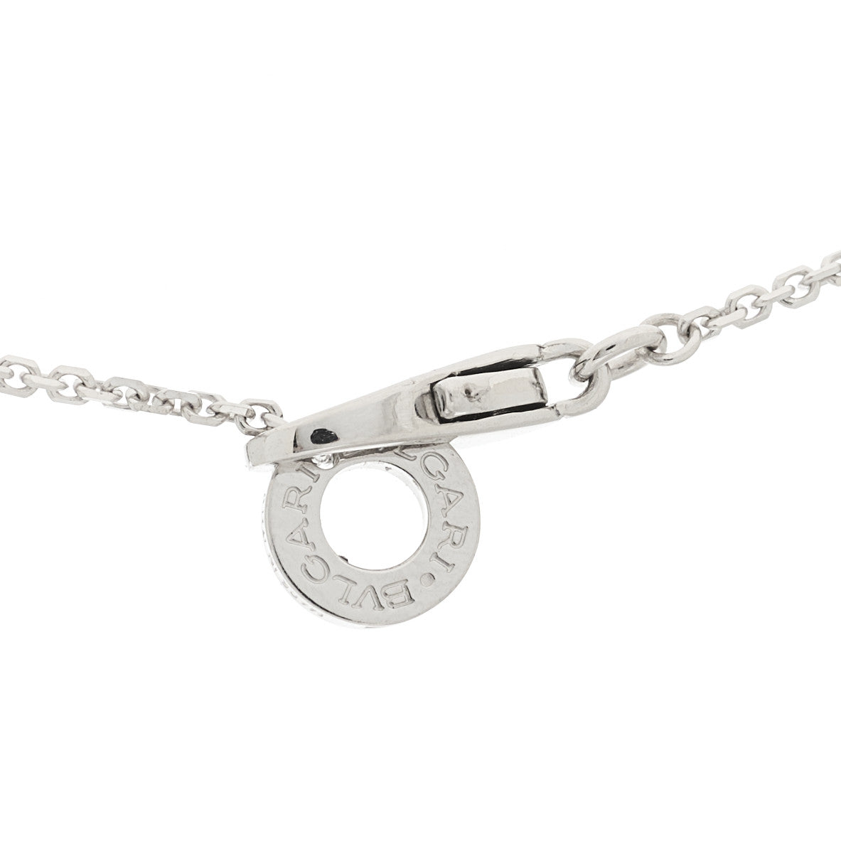 Bulgari 18K White Gold Diamond Divas' Dream Pave Necklace 4 of 7