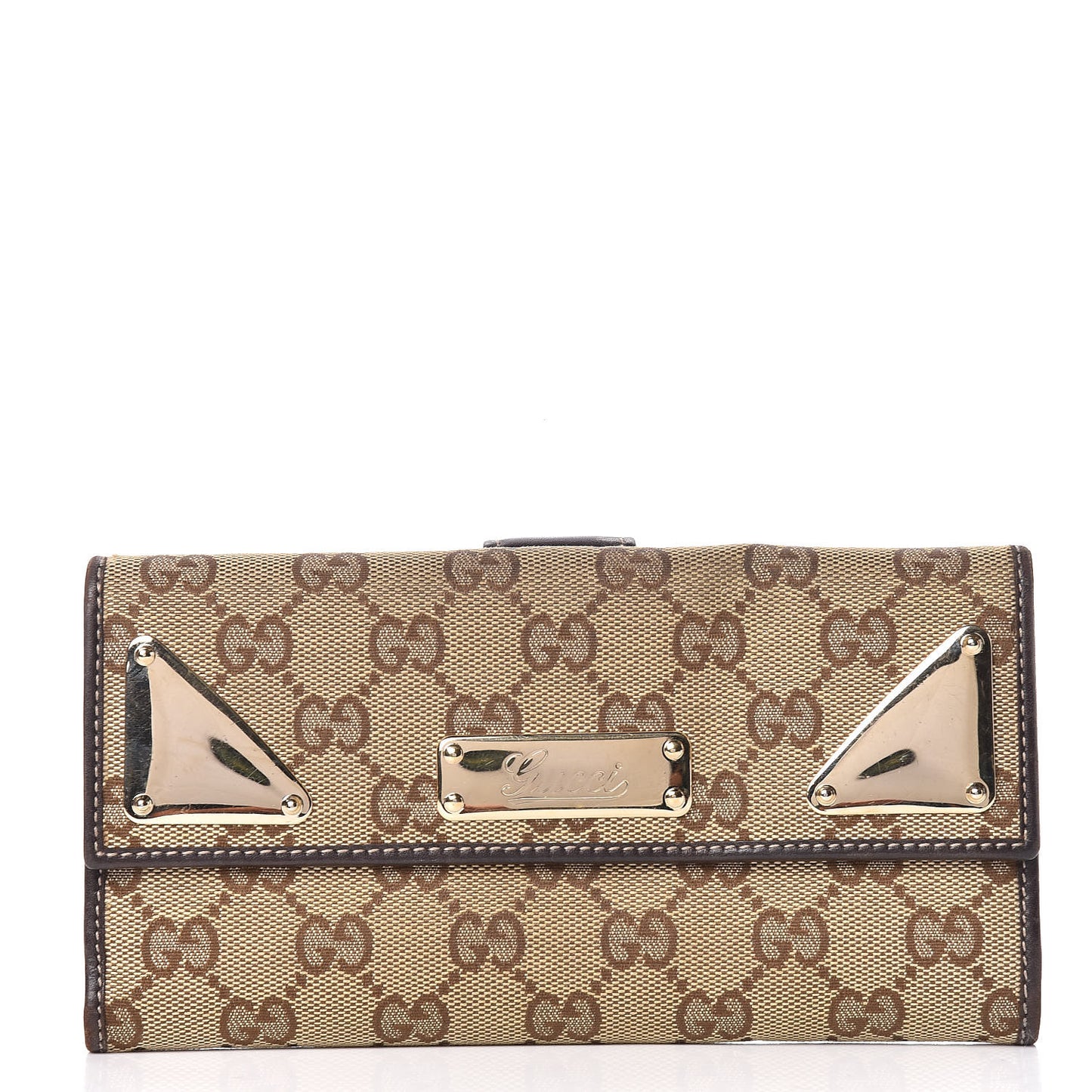 Monogram Indy Continental Wallet Dark Brown