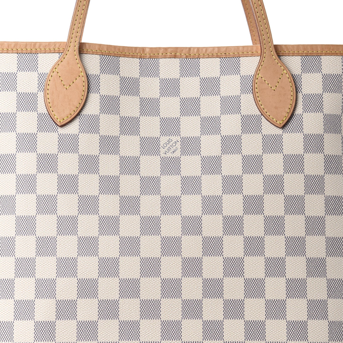 Damier Azur Neo Neverfull MM Rose Ballerine