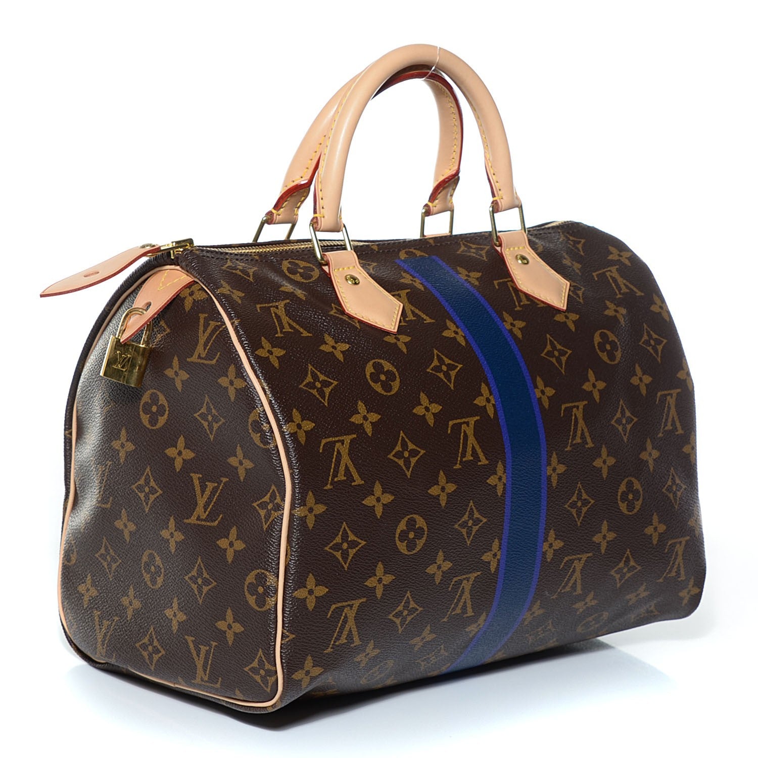 Louis Vuitton Monogram My LV Heritage Speedy 30 Violet Blue Marine 3 of 7