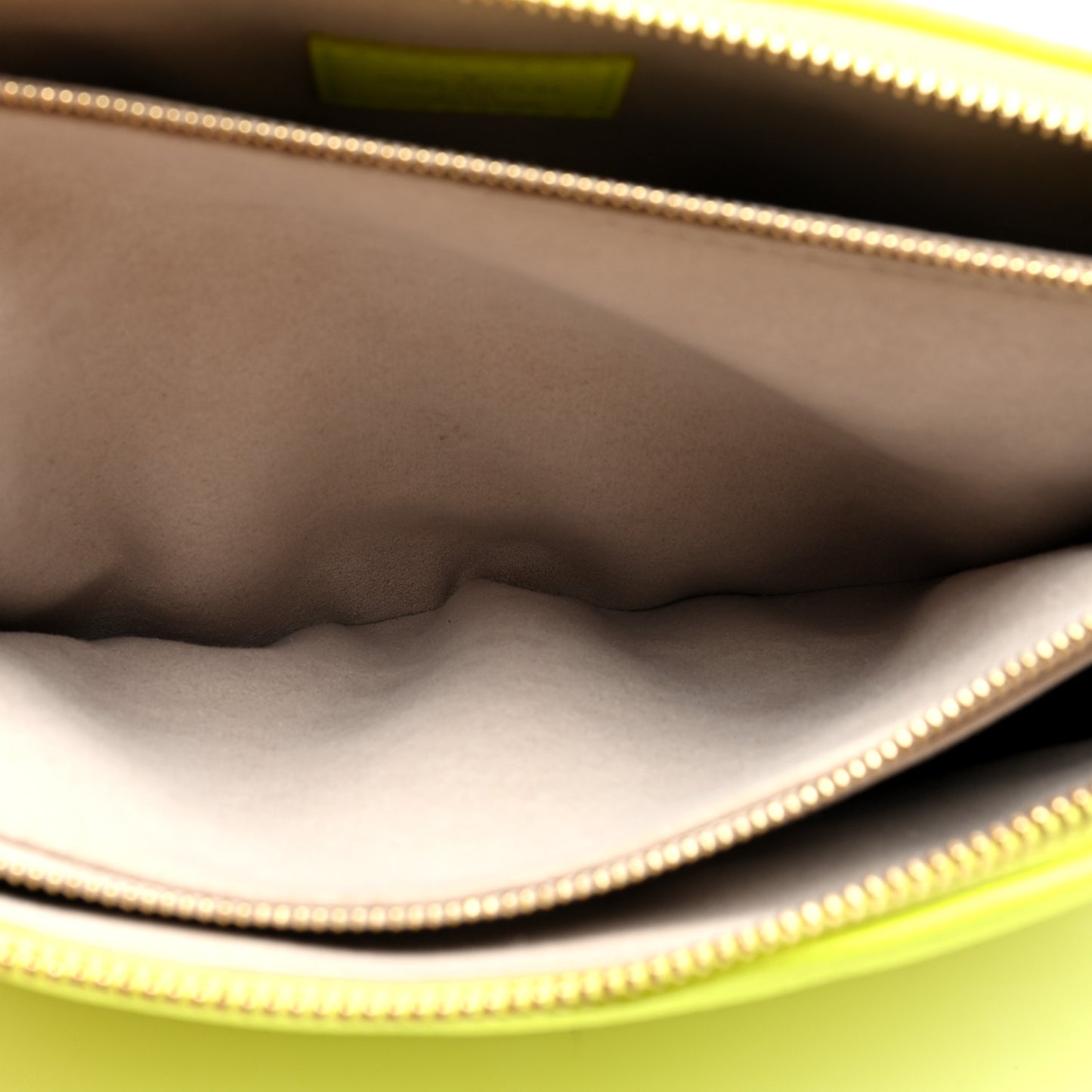 Calfskin Embossed Monogram LV Match Coussin PM Fluorescent Yellow
