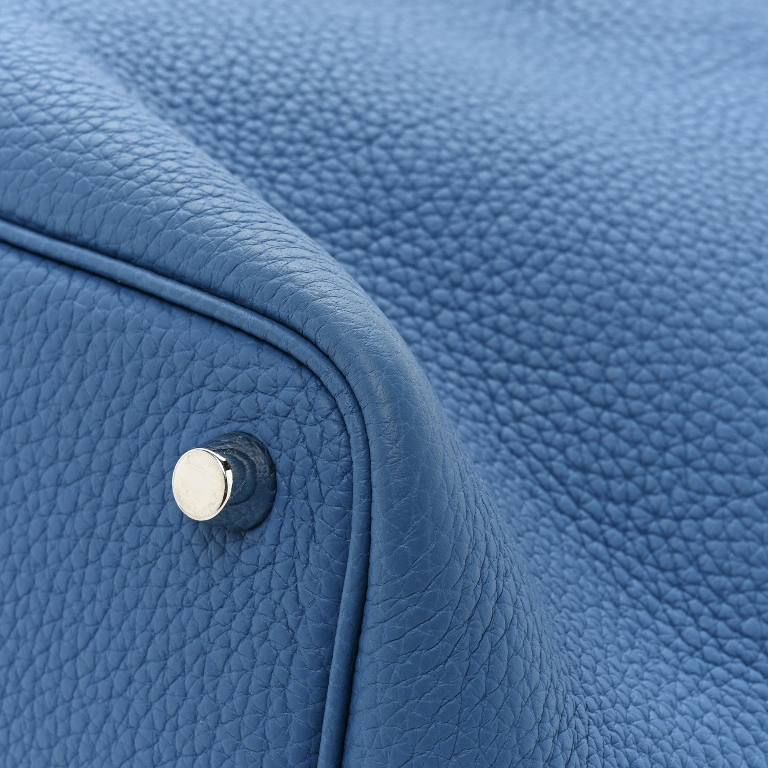 Hermes Taurillon Clemence Picotin Lock 18 PM Deep Blue 11 of 13