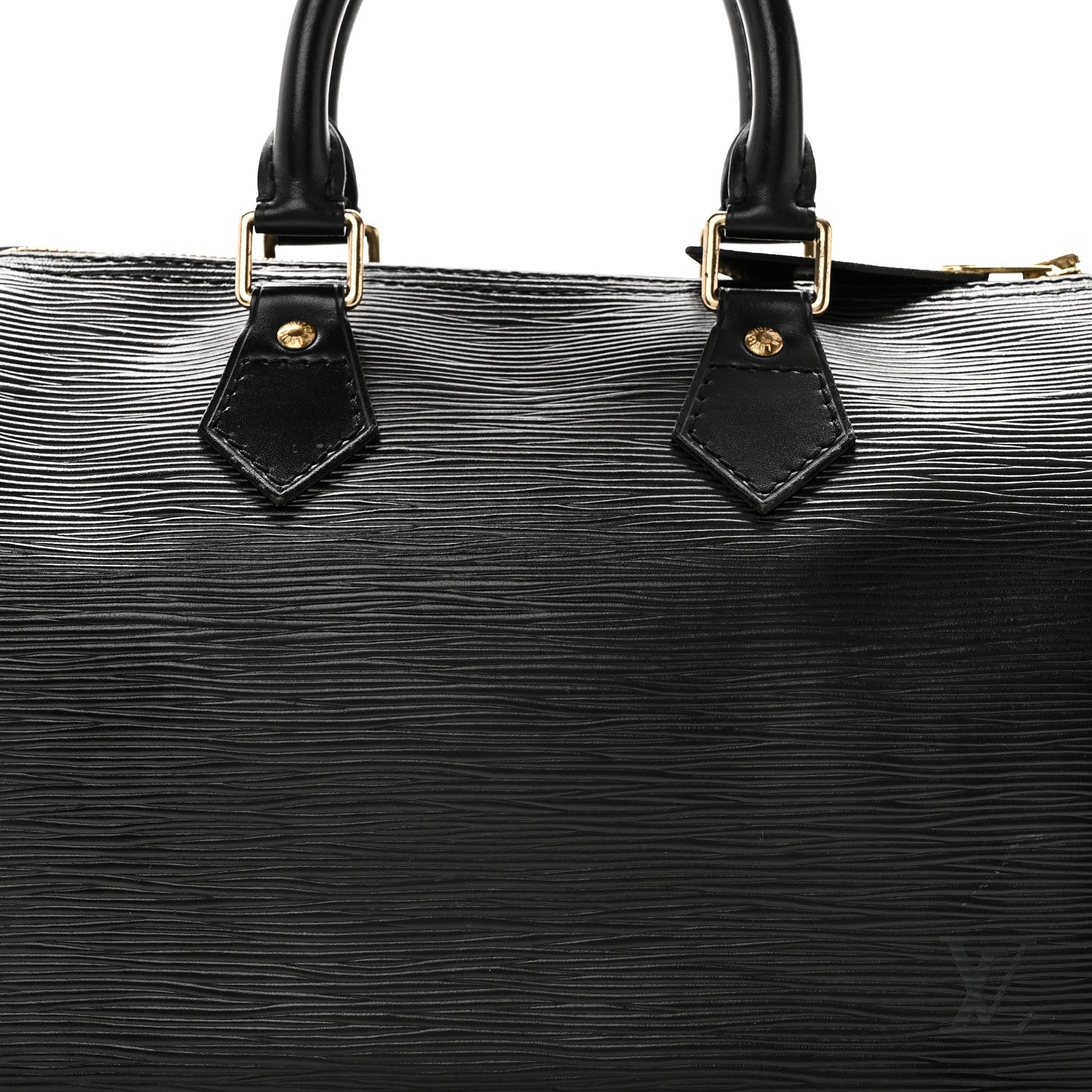 Louis Vuitton Epi Speedy 25 Black 7 of 9