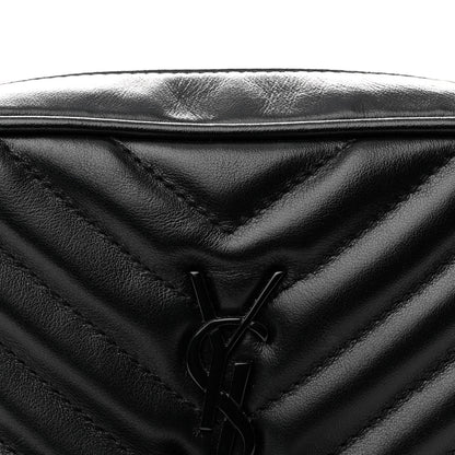 Saint Laurent Calfskin Matelasse Monogram Lou Belt Bag Black 7 of 11