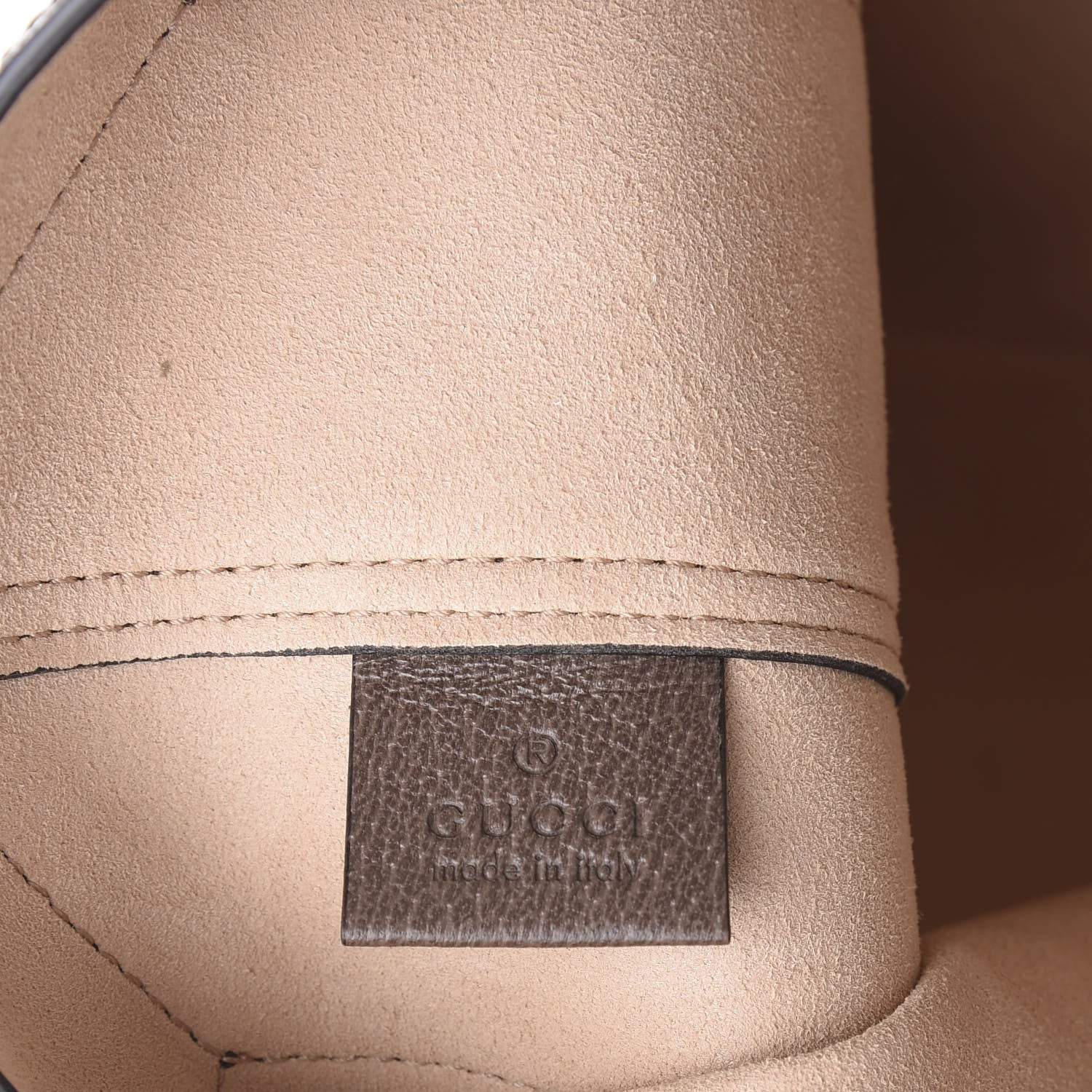 Gucci GG Supreme Monogram Web Ophidia Tote Brown 5 of 9