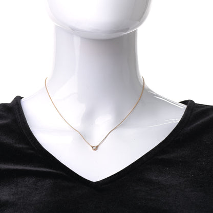 Tiffany 18K Yellow Gold Diamond .17ct Elsa Peretti Diamonds by the Yard Pendant Necklace 2 of 7