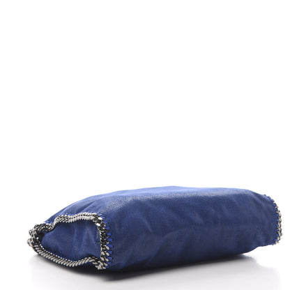 Stella McCartney Shaggy Deer Falabella Fold Over Tote Royal Blue 4 of 10