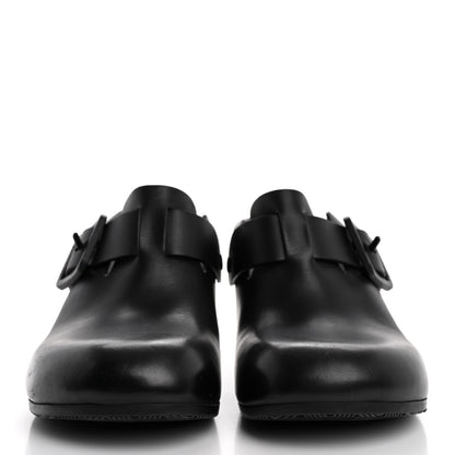 Balenciaga Calfskin Mallorca 80mm Mules 37 Black 3 of 14