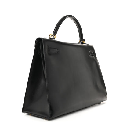 Hermes Box Kelly Sellier 32 Black 3 of 18