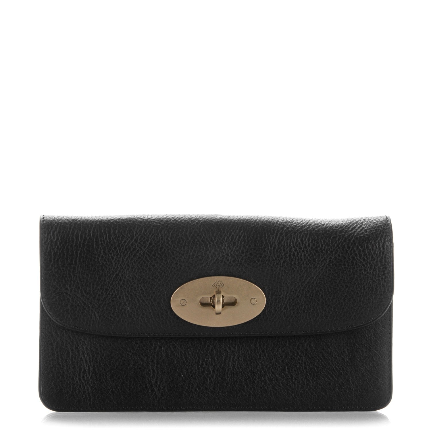 Mulberry Grainy Leather Bayswater Wallet Black 1 of 6