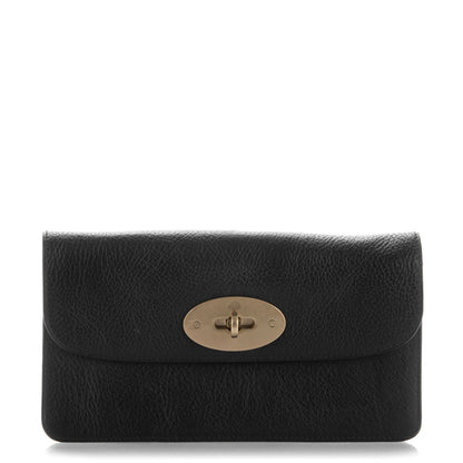 Mulberry Grainy Leather Bayswater Wallet Black 1 of 6