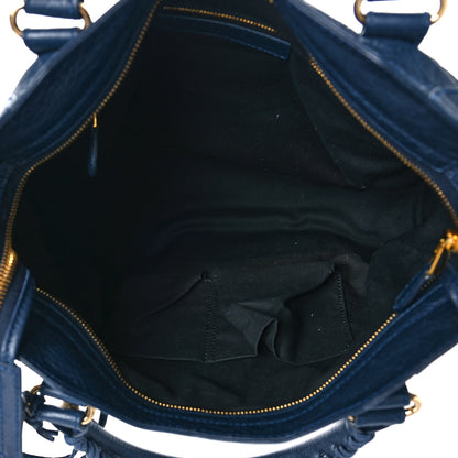 Balenciaga Agneau Giant 12 Gold Hardware Velo Bleu Obscur 5 of 10