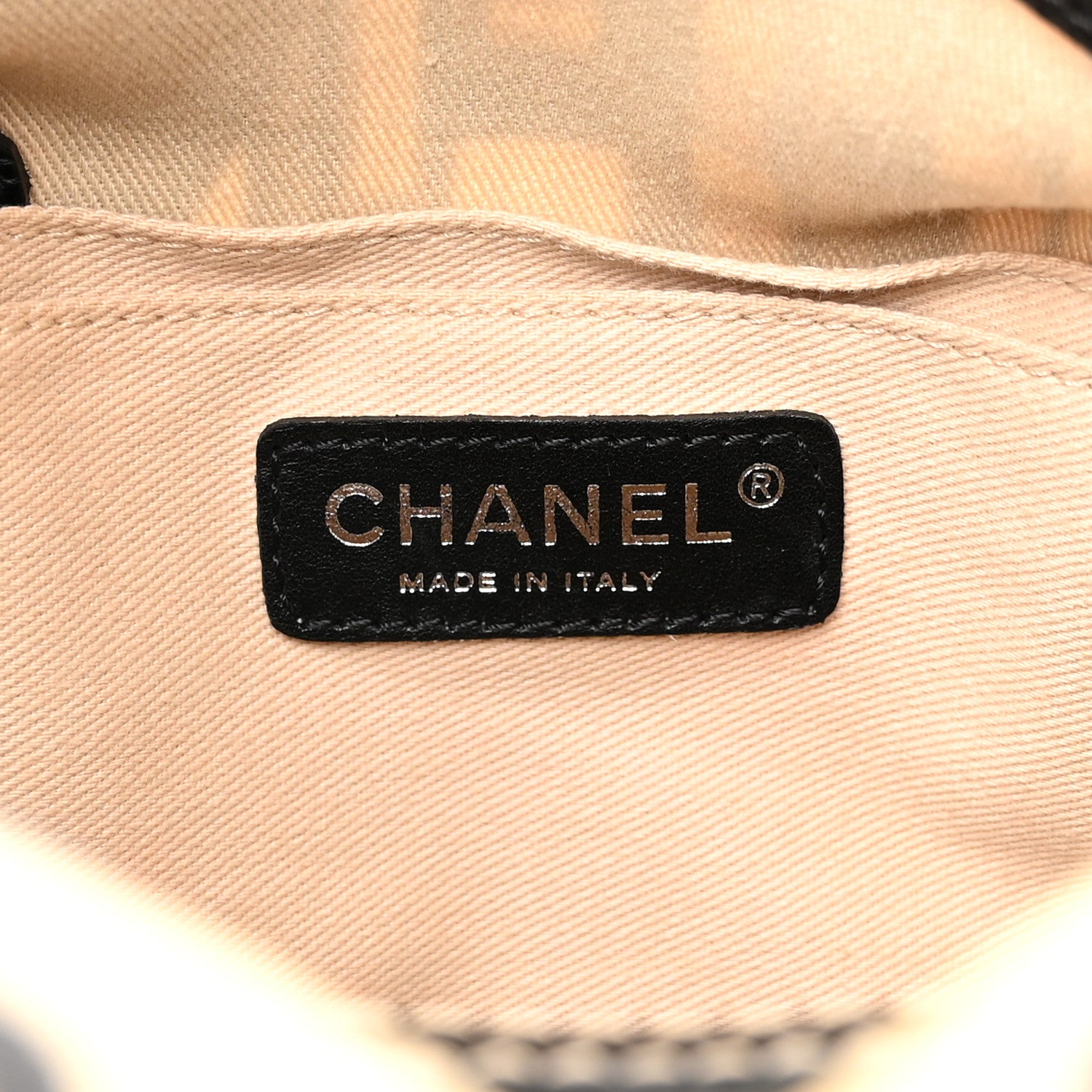 Chanel Coated Canvas Le Train Boston Bag Black 6 of 13
