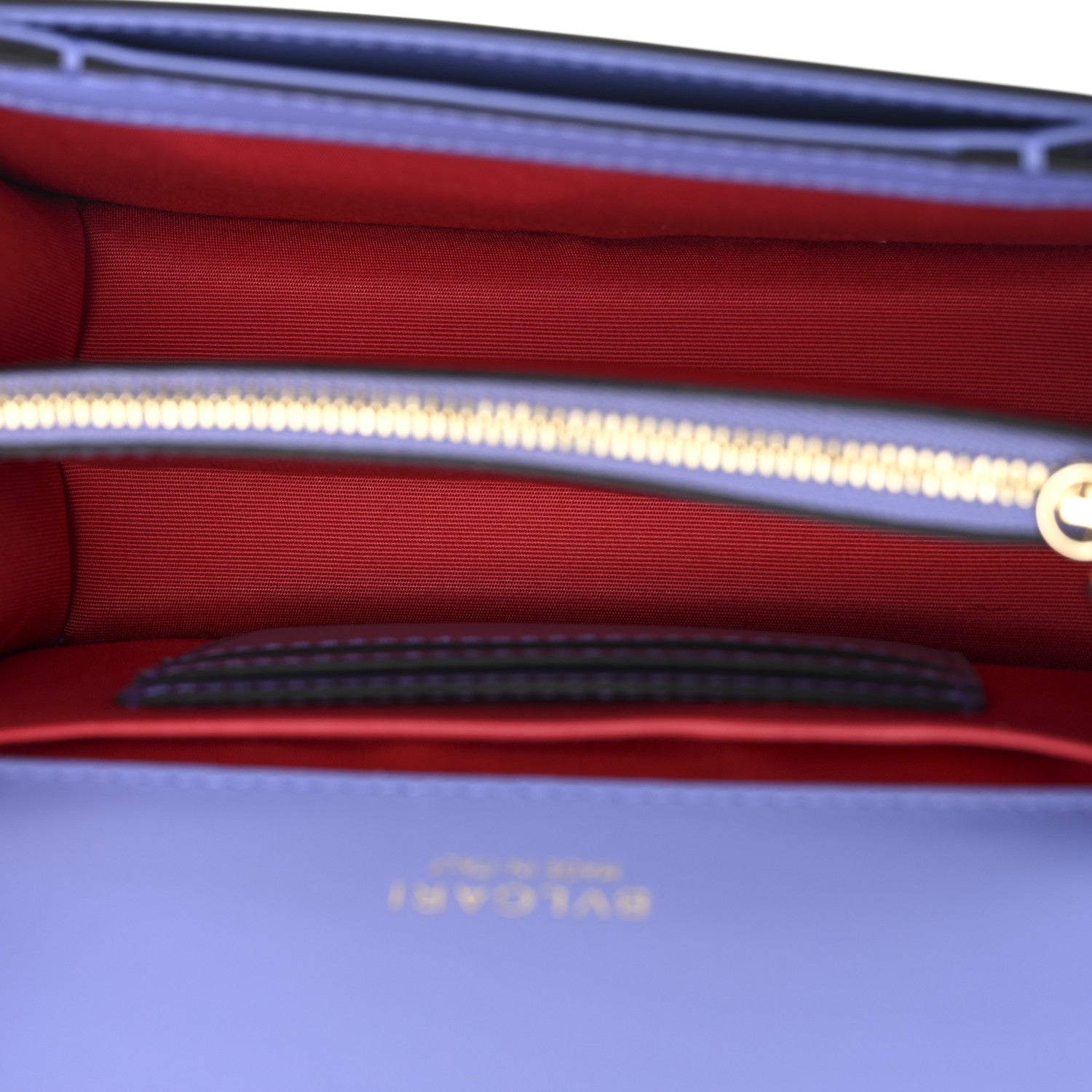 Bulgari Calfskin Serpenti Forever Small Crossbody Bag Purple 6 of 10