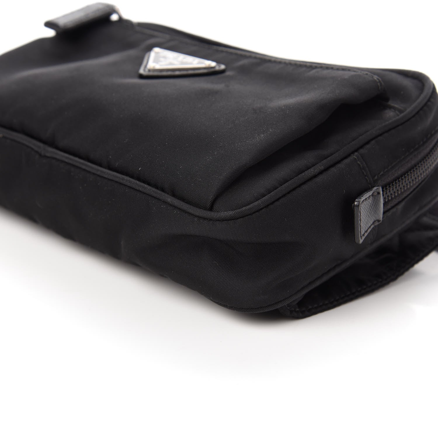 Prada Tessuto Nylon Belt Bag Black 7 of 10