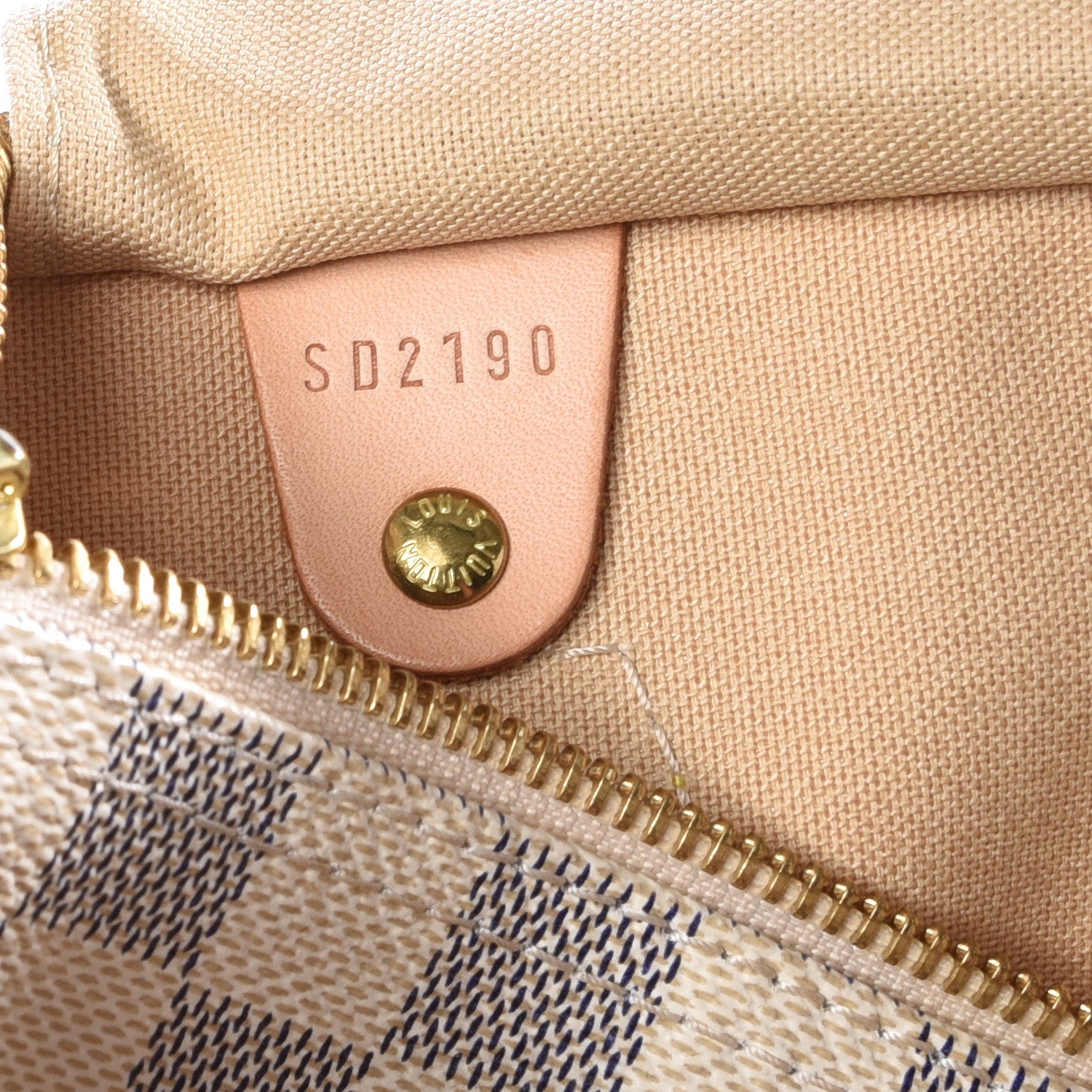 Louis Vuitton Damier Azur Speedy 30 8 of 10