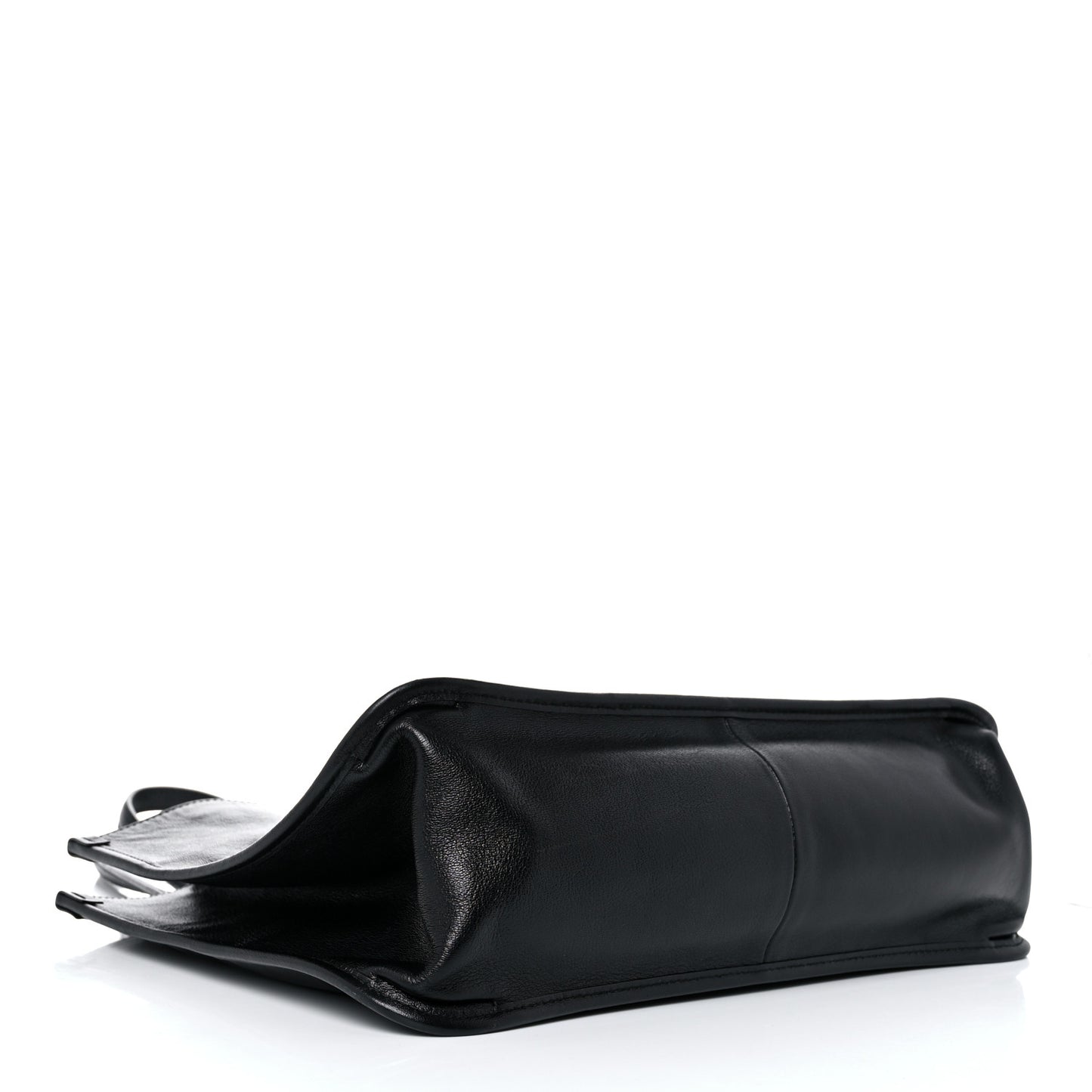 New Sakai Calfskin Lux Horsebit 1955 Tote Bag Black