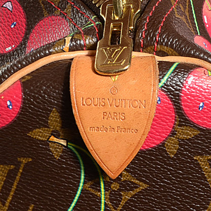 Louis Vuitton Monogram Cerises Keepall 45 6 of 7