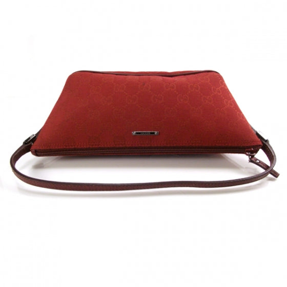 Gucci Monogram Pochette Red 6 of 10