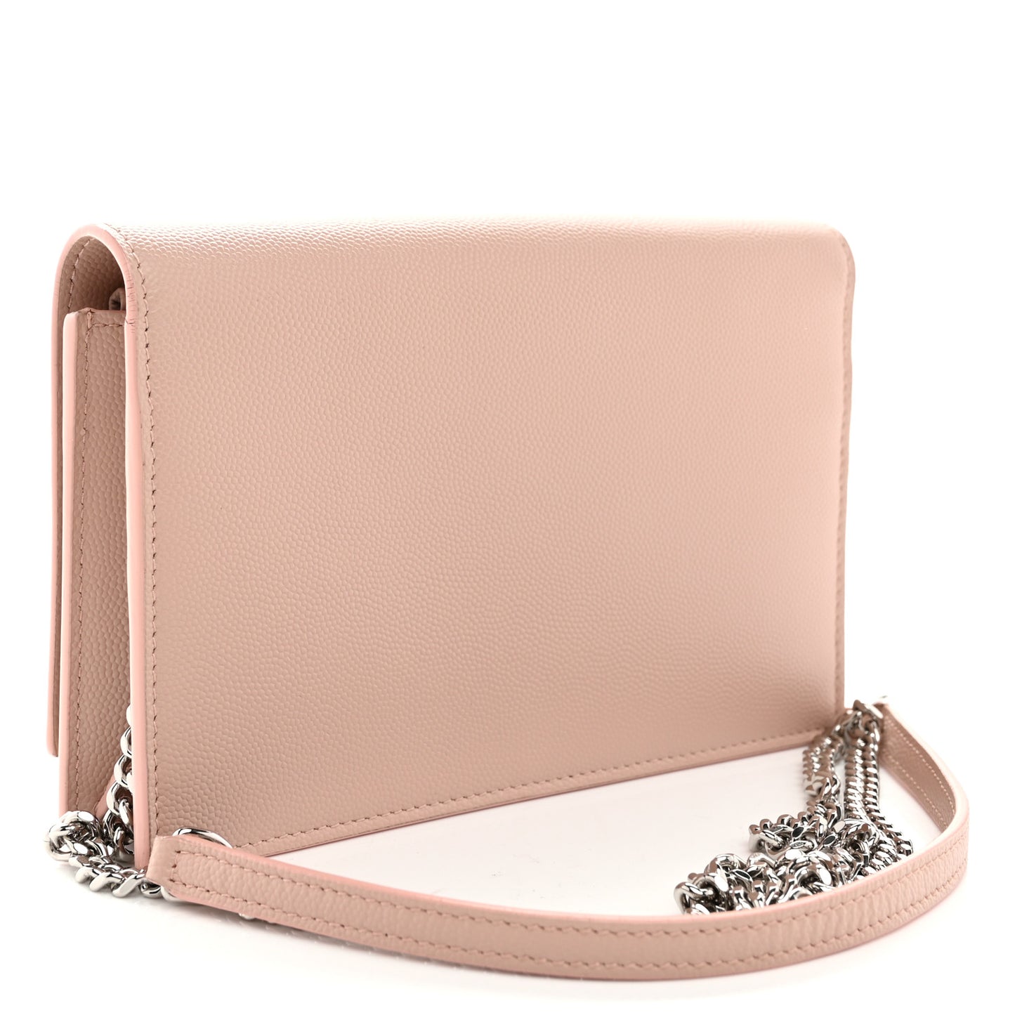 Grain De Poudre Classic Monogram Kate Tassel Chain Wallet Pale Pink