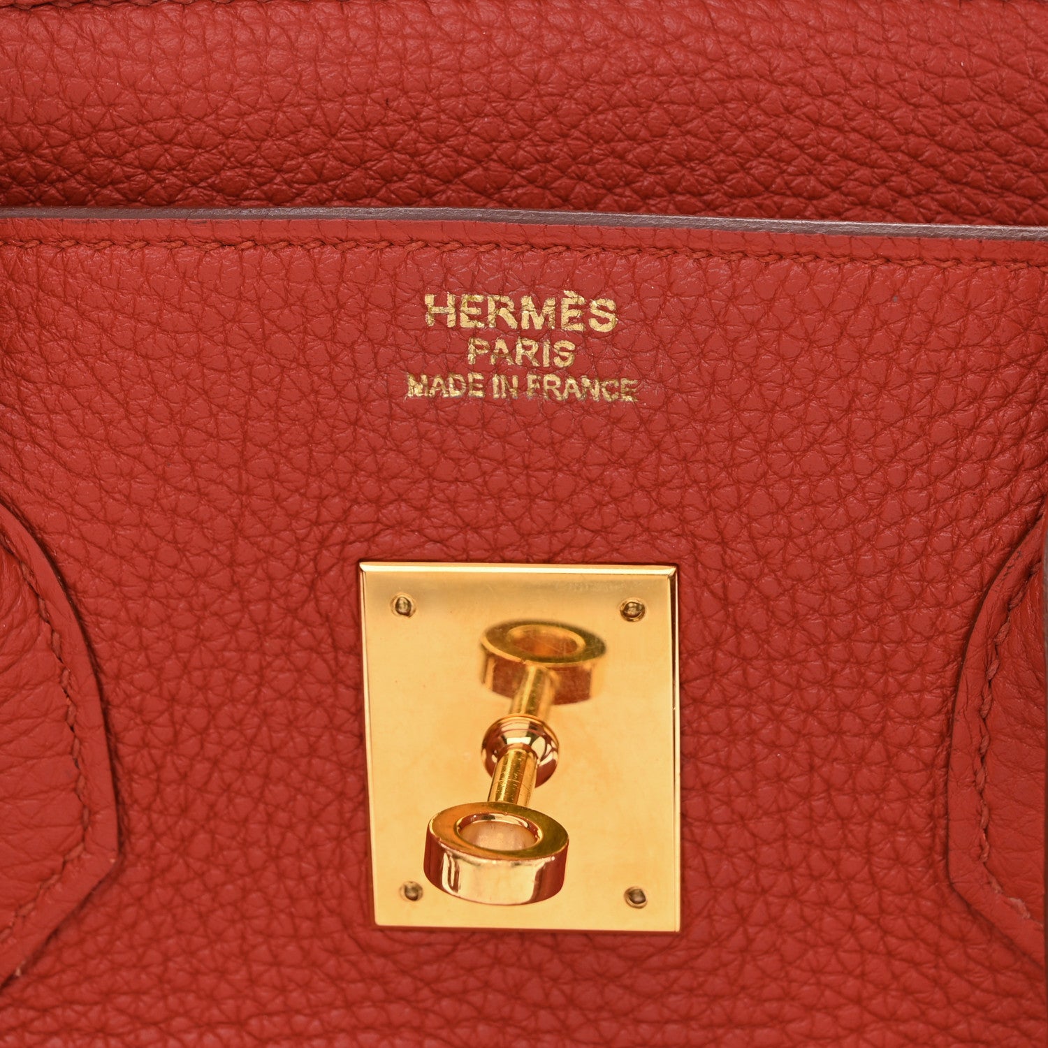 Hermes Togo Birkin 35 Rouge Casaque 5 of 9