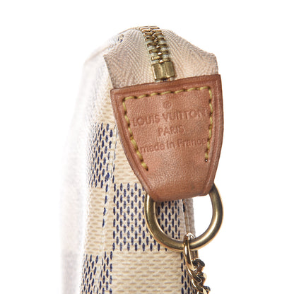 Louis Vuitton Damier Azur Mini Pochette Accessories 6 of 13
