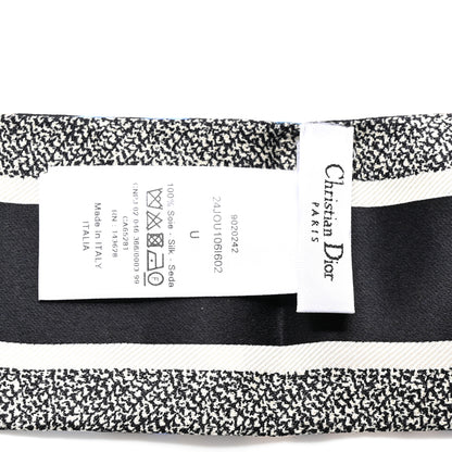 Christian Dior Silk Floral Pop Mitzah Scarf Multicolor 3 of 4