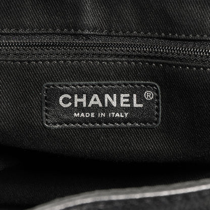 Chanel Caviar Half Moon Large Flap Black 6 of 7