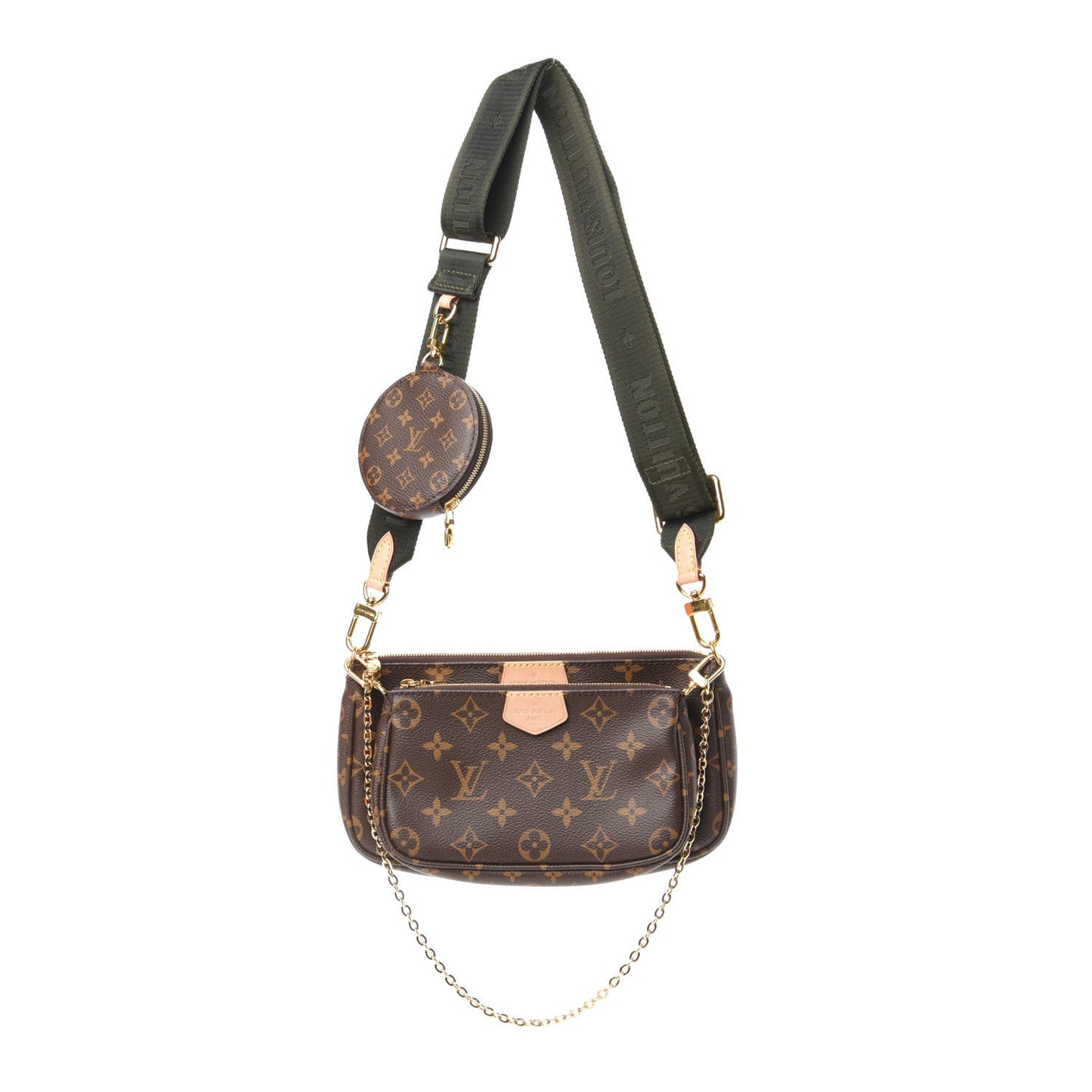 Monogram Multi Pochette Accessories Kaki