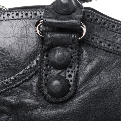 Balenciaga Agneau Giant Brogues Hardware City Anthracite 18 of 33
