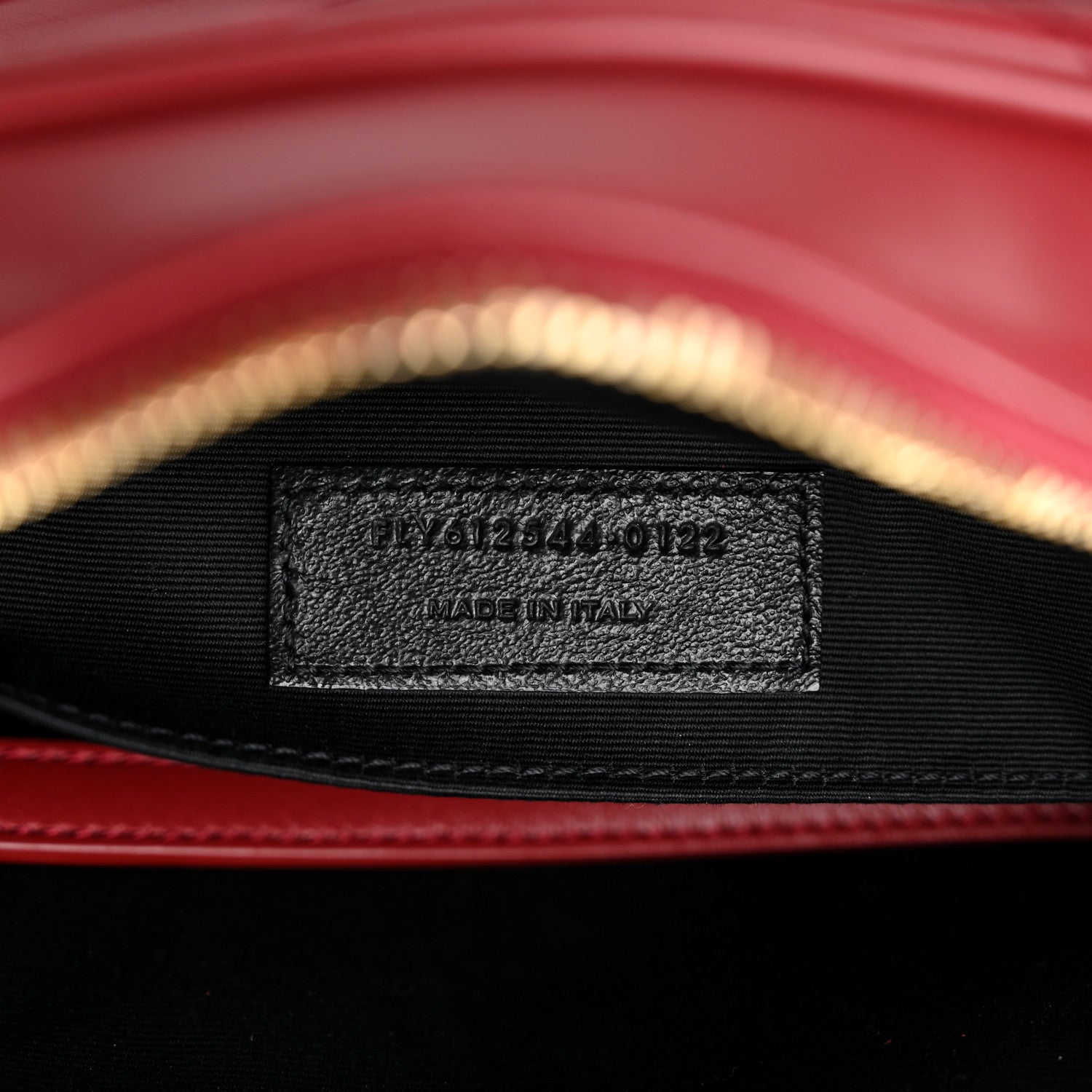 Saint Laurent Calfskin Matelasse Monogram Lou Camera Bag Rouge Eros 7 of 10