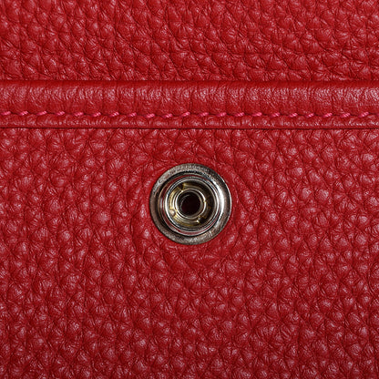 Hermes Taurillon Clemence Evelyne III GM Rouge Casaque 12 of 15