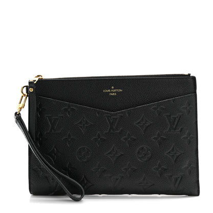 Louis Vuitton Empreinte Pochette Melanie MM Black 1 of 9