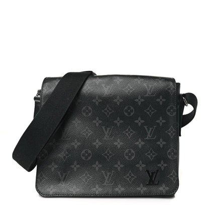 Louis Vuitton Monogram Eclipse District PM Black 1 of 11
