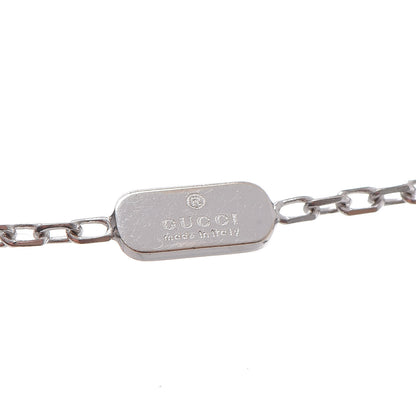 Gucci 18K White Gold Diamond Icon Twirl Pendant Necklace 6 of 11