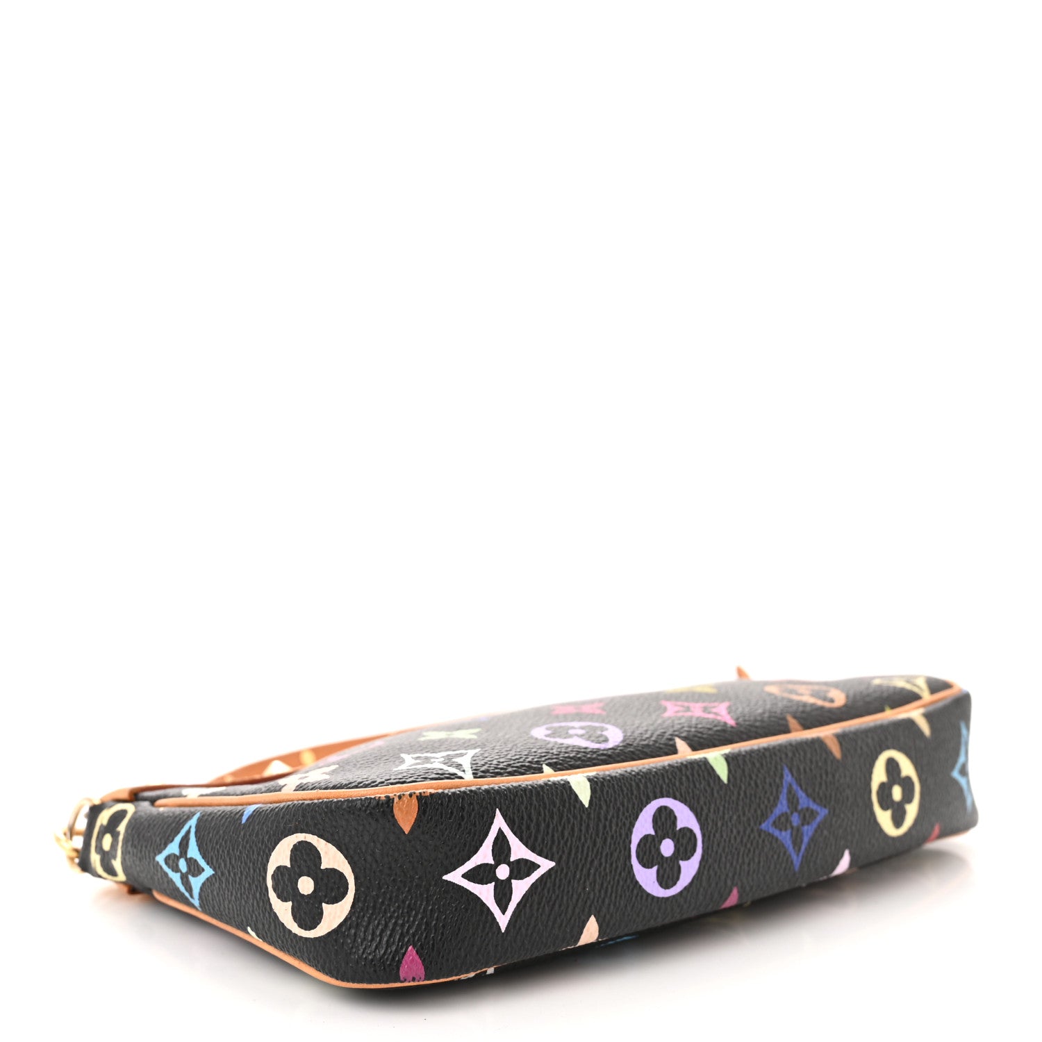 Louis Vuitton Monogram Multicolor Pochette Accessories Black 4 of 13