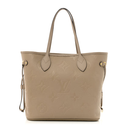 Louis Vuitton Empreinte Monogram Giant Neverfull MM Tourterelle 1 of 13