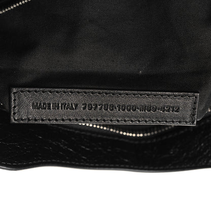 Balenciaga Agneau Arena Silver Hardware Medium Le City Black 7 of 10