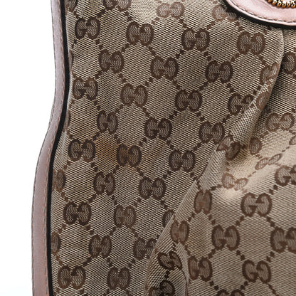 Gucci Monogram Large Scarlett Stud Tote Dusty Rose 16 of 16