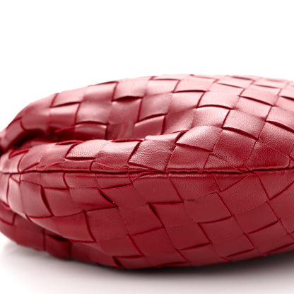 Bottega Veneta Nappa Intrecciato Mini Jodie Dark Red 9 of 10