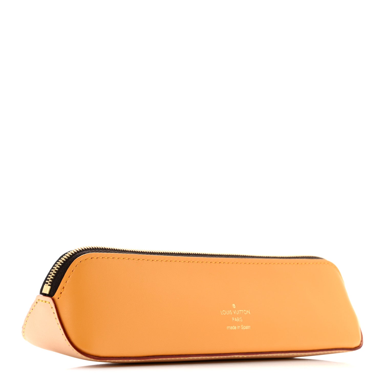 Louis Vuitton Monogram 2022 Christmas Animation New York Soho Pencil Pouch Yellow Yellow 3 of 8